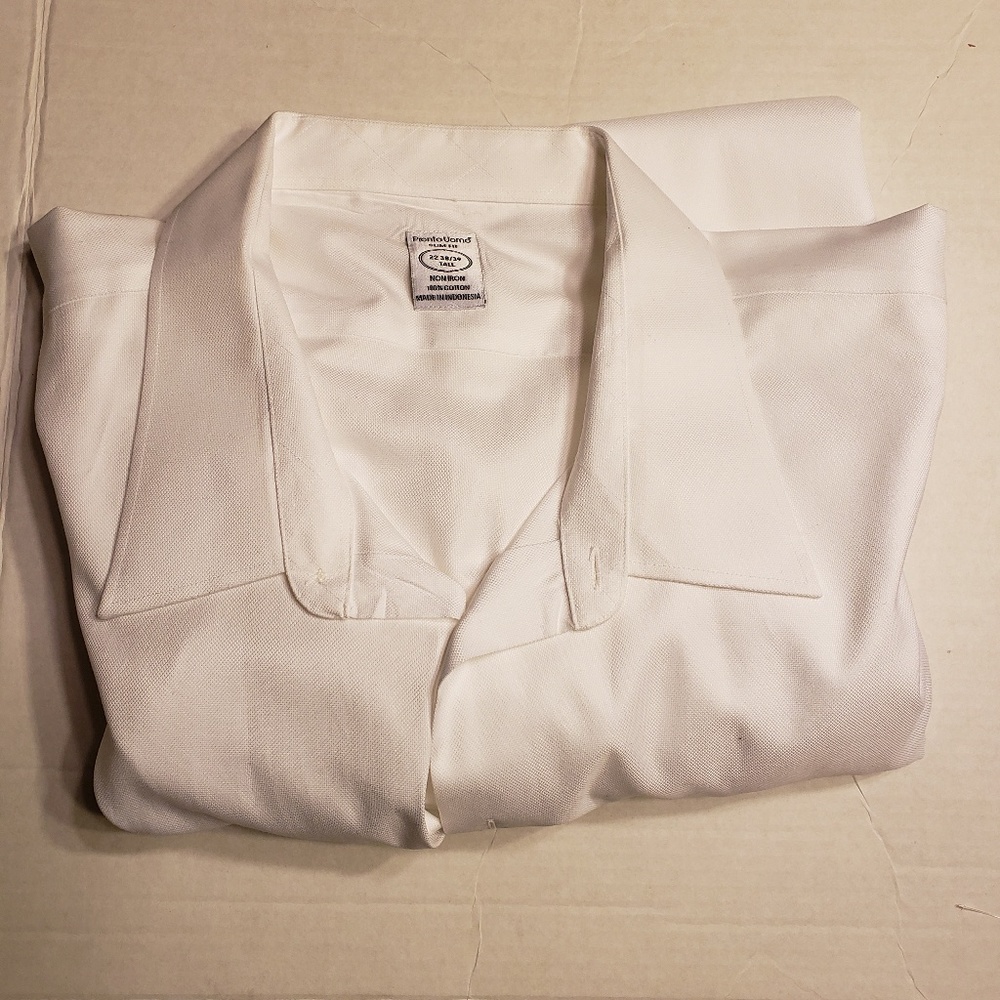 Pronto Uomo dress shirt sz 22